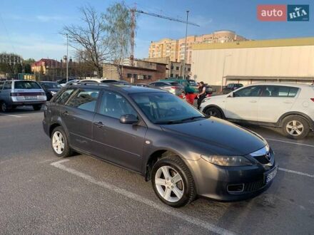 Серый Мазда 6, объемом двигателя 2 л и пробегом 272 тыс. км за 4000 $, фото 1 на Automoto.ua