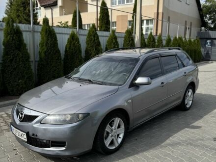 Серый Мазда 6, объемом двигателя 2 л и пробегом 430 тыс. км за 2700 $, фото 1 на Automoto.ua