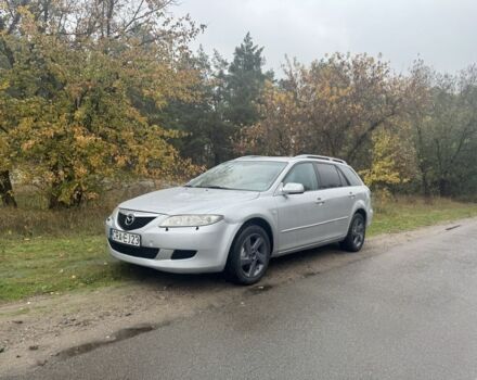 Сірий Мазда 6, об'ємом двигуна 2 л та пробігом 350 тис. км за 1750 $, фото 1 на Automoto.ua