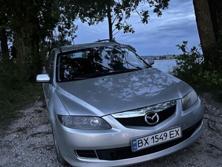 Сірий Мазда 6, об'ємом двигуна 2 л та пробігом 218 тис. км за 2904 $, фото 1 на Automoto.ua