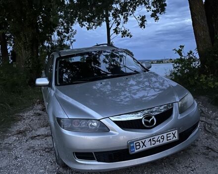 Сірий Мазда 6, об'ємом двигуна 2 л та пробігом 218 тис. км за 2904 $, фото 1 на Automoto.ua