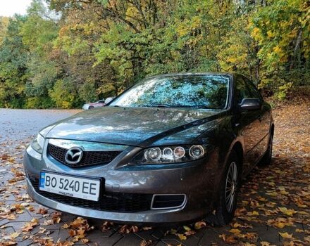 Серый Мазда 6, объемом двигателя 2 л и пробегом 233 тыс. км за 5400 $, фото 1 на Automoto.ua