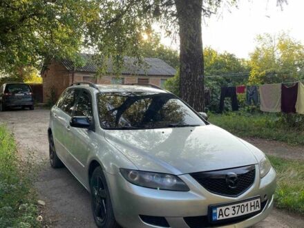 Сірий Мазда 6, об'ємом двигуна 2 л та пробігом 350 тис. км за 2600 $, фото 1 на Automoto.ua