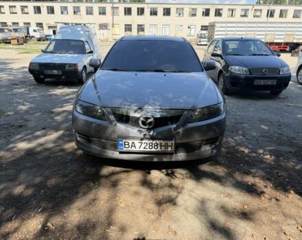 Сірий Мазда 6, об'ємом двигуна 2 л та пробігом 240 тис. км за 3200 $, фото 1 на Automoto.ua