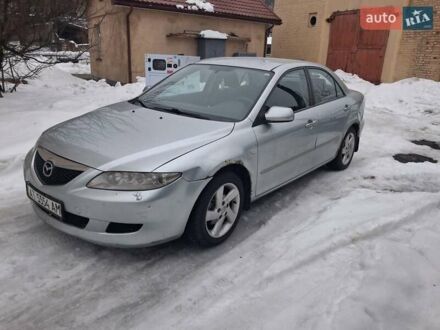 Серый Мазда 6, объемом двигателя 2 л и пробегом 220 тыс. км за 2650 $, фото 1 на Automoto.ua