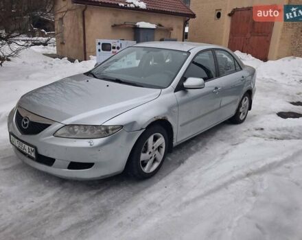 Серый Мазда 6, объемом двигателя 2 л и пробегом 220 тыс. км за 2650 $, фото 1 на Automoto.ua