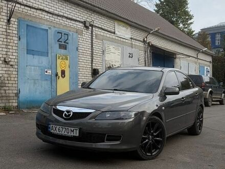 Сірий Мазда 6, об'ємом двигуна 2 л та пробігом 213 тис. км за 6000 $, фото 1 на Automoto.ua