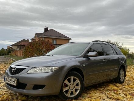 Серый Мазда 6, объемом двигателя 2 л и пробегом 373 тыс. км за 3250 $, фото 1 на Automoto.ua