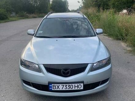 Серый Мазда 6, объемом двигателя 2 л и пробегом 349 тыс. км за 4400 $, фото 1 на Automoto.ua