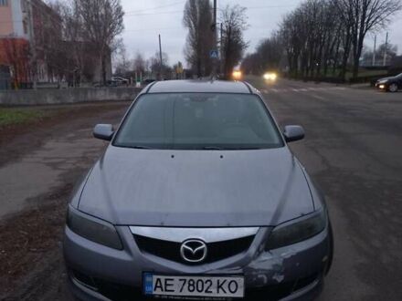 Серый Мазда 6, объемом двигателя 1.8 л и пробегом 240 тыс. км за 3999 $, фото 1 на Automoto.ua