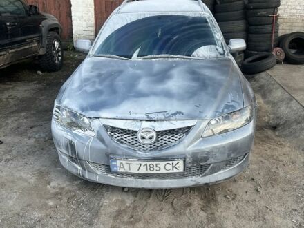 Сірий Мазда 6, об'ємом двигуна 2 л та пробігом 300 тис. км за 858 $, фото 1 на Automoto.ua