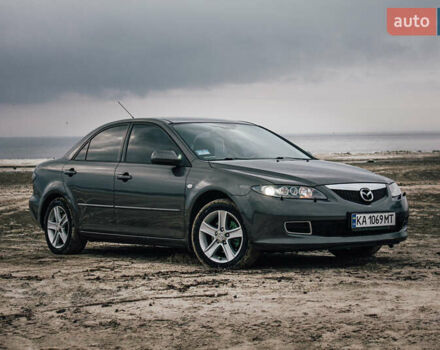 Серый Мазда 6, объемом двигателя 2 л и пробегом 309 тыс. км за 5100 $, фото 1 на Automoto.ua