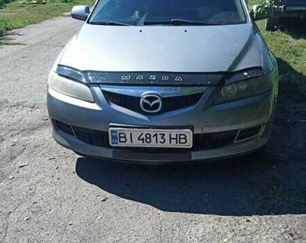 Серый Мазда 6, объемом двигателя 1.8 л и пробегом 230 тыс. км за 5500 $, фото 1 на Automoto.ua