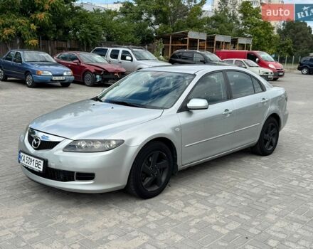 Серый Мазда 6, объемом двигателя 2 л и пробегом 275 тыс. км за 4800 $, фото 1 на Automoto.ua