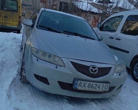 Серый Мазда 6, объемом двигателя 2 л и пробегом 270 тыс. км за 2500 $, фото 1 на Automoto.ua
