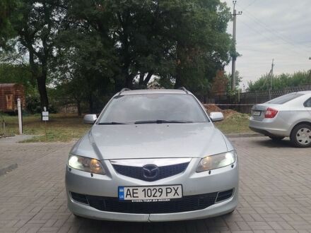 Серый Мазда 6, объемом двигателя 2 л и пробегом 350 тыс. км за 4800 $, фото 1 на Automoto.ua