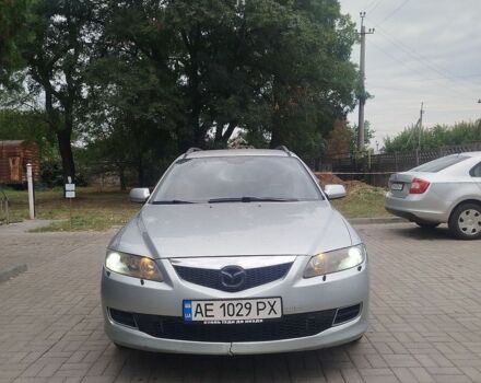Серый Мазда 6, объемом двигателя 2 л и пробегом 350 тыс. км за 4800 $, фото 1 на Automoto.ua