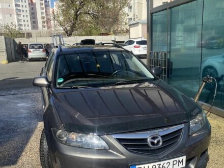 Серый Мазда 6, объемом двигателя 1.8 л и пробегом 180 тыс. км за 4300 $, фото 1 на Automoto.ua