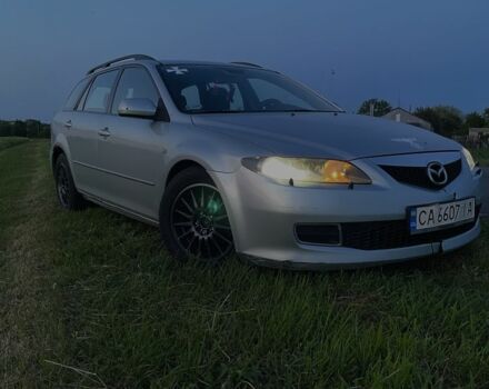 Сірий Мазда 6, об'ємом двигуна 2 л та пробігом 321 тис. км за 3750 $, фото 1 на Automoto.ua
