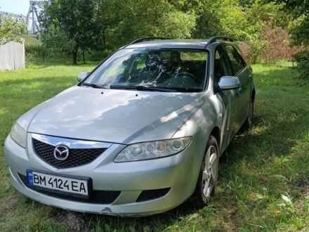 Серый Мазда 6, объемом двигателя 2 л и пробегом 248 тыс. км за 3000 $, фото 1 на Automoto.ua