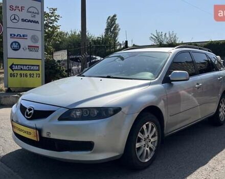 Серый Мазда 6, объемом двигателя 2 л и пробегом 331 тыс. км за 3700 $, фото 1 на Automoto.ua