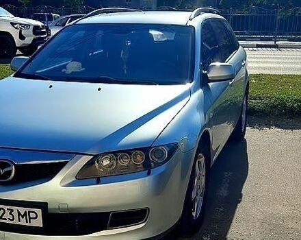 Сірий Мазда 6, об'ємом двигуна 2 л та пробігом 215 тис. км за 3500 $, фото 1 на Automoto.ua