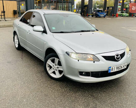 Серый Мазда 6, объемом двигателя 2 л и пробегом 307 тыс. км за 4450 $, фото 1 на Automoto.ua