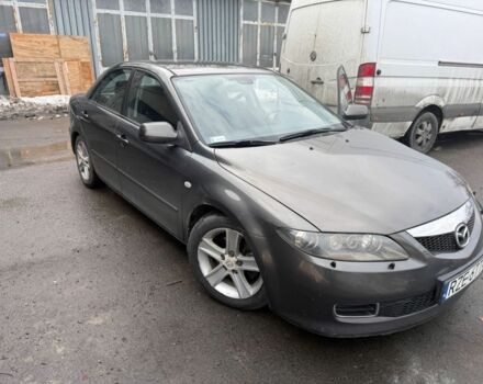 Серый Мазда 6, объемом двигателя 2 л и пробегом 334 тыс. км за 1300 $, фото 1 на Automoto.ua