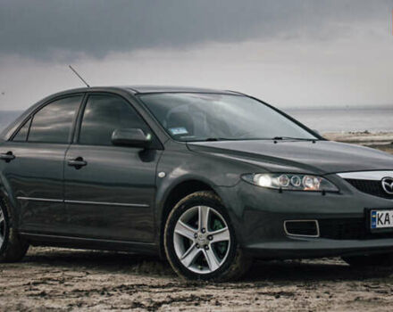 Серый Мазда 6, объемом двигателя 2 л и пробегом 317 тыс. км за 3700 $, фото 1 на Automoto.ua