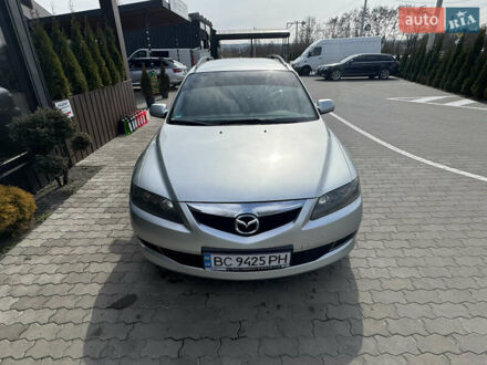 Серый Мазда 6, объемом двигателя 1.8 л и пробегом 340 тыс. км за 3900 $, фото 1 на Automoto.ua