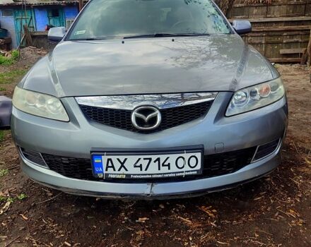 Серый Мазда 6, объемом двигателя 1.8 л и пробегом 320 тыс. км за 3500 $, фото 1 на Automoto.ua