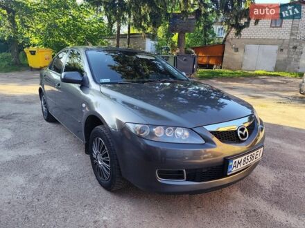Сірий Мазда 6, об'ємом двигуна 2 л та пробігом 246 тис. км за 3990 $, фото 1 на Automoto.ua