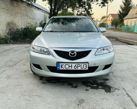 Серый Мазда 6, объемом двигателя 2 л и пробегом 205 тыс. км за 3210 $, фото 1 на Automoto.ua