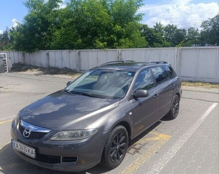 Серый Мазда 6, объемом двигателя 2.3 л и пробегом 226 тыс. км за 4700 $, фото 1 на Automoto.ua
