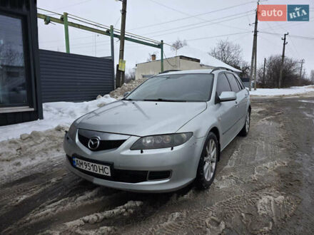 Сірий Мазда 6, об'ємом двигуна 2.26 л та пробігом 250 тис. км за 2600 $, фото 1 на Automoto.ua