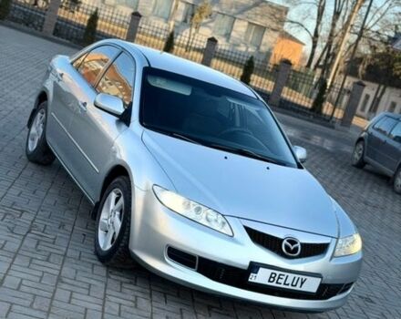 Серый Мазда 6, объемом двигателя 2 л и пробегом 215 тыс. км за 4500 $, фото 1 на Automoto.ua