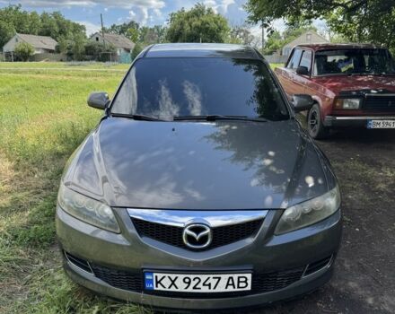 Серый Мазда 6, объемом двигателя 1.8 л и пробегом 228 тыс. км за 4299 $, фото 1 на Automoto.ua