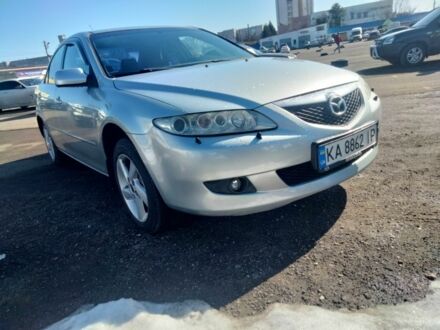 Сірий Мазда 6, об'ємом двигуна 2 л та пробігом 230 тис. км за 3200 $, фото 1 на Automoto.ua