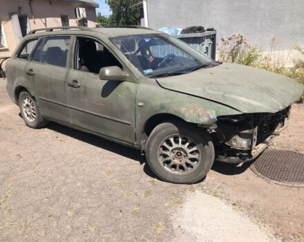 Серый Мазда 6, объемом двигателя 2 л и пробегом 345 тыс. км за 650 $, фото 1 на Automoto.ua