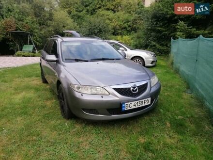 Серый Мазда 6, объемом двигателя 2 л и пробегом 278 тыс. км за 5150 $, фото 1 на Automoto.ua