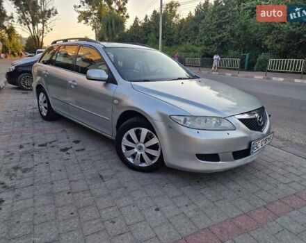 Серый Мазда 6, объемом двигателя 2 л и пробегом 241 тыс. км за 2500 $, фото 1 на Automoto.ua