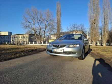 Серый Мазда 6, объемом двигателя 2 л и пробегом 182 тыс. км за 4999 $, фото 1 на Automoto.ua