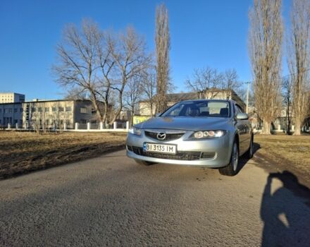 Серый Мазда 6, объемом двигателя 2 л и пробегом 182 тыс. км за 4999 $, фото 1 на Automoto.ua