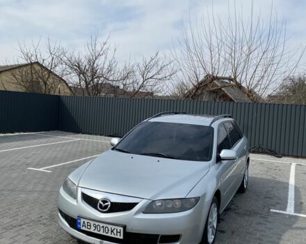 Серый Мазда 6, объемом двигателя 2 л и пробегом 235 тыс. км за 4600 $, фото 1 на Automoto.ua