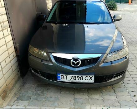 Серый Мазда 6, объемом двигателя 2 л и пробегом 277 тыс. км за 4800 $, фото 1 на Automoto.ua
