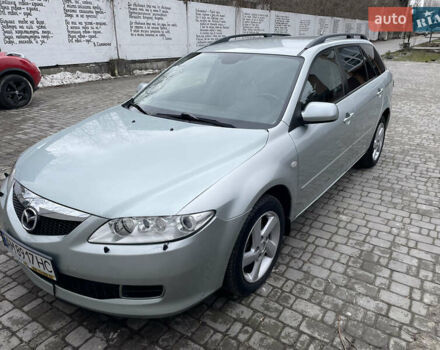 Серый Мазда 6, объемом двигателя 2 л и пробегом 214 тыс. км за 4000 $, фото 1 на Automoto.ua