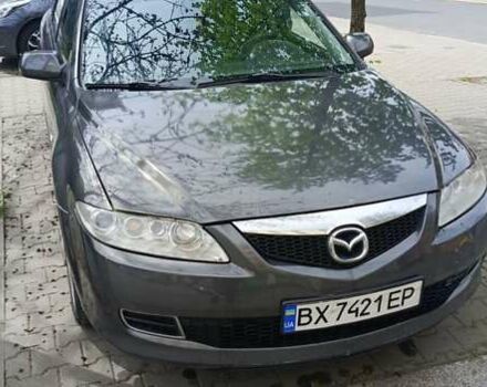 Серый Мазда 6, объемом двигателя 2 л и пробегом 194 тыс. км за 3300 $, фото 1 на Automoto.ua