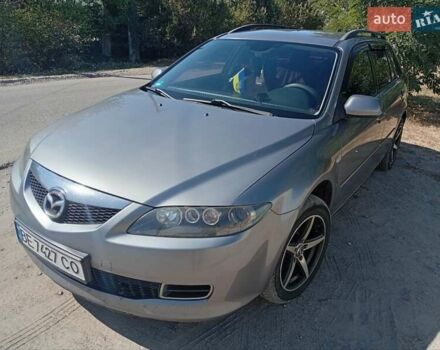 Серый Мазда 6, объемом двигателя 2 л и пробегом 327 тыс. км за 4400 $, фото 1 на Automoto.ua