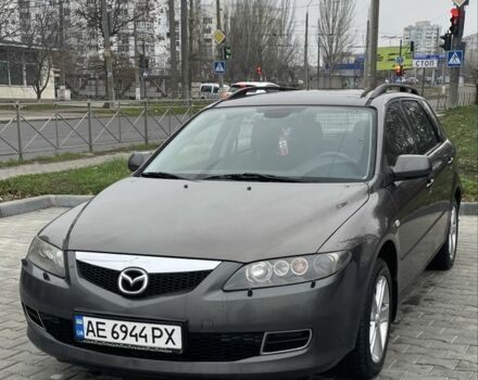 Серый Мазда 6, объемом двигателя 2 л и пробегом 320 тыс. км за 3800 $, фото 1 на Automoto.ua
