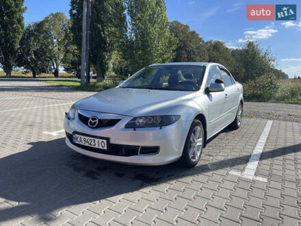 Серый Мазда 6, объемом двигателя 2 л и пробегом 342 тыс. км за 5000 $, фото 1 на Automoto.ua